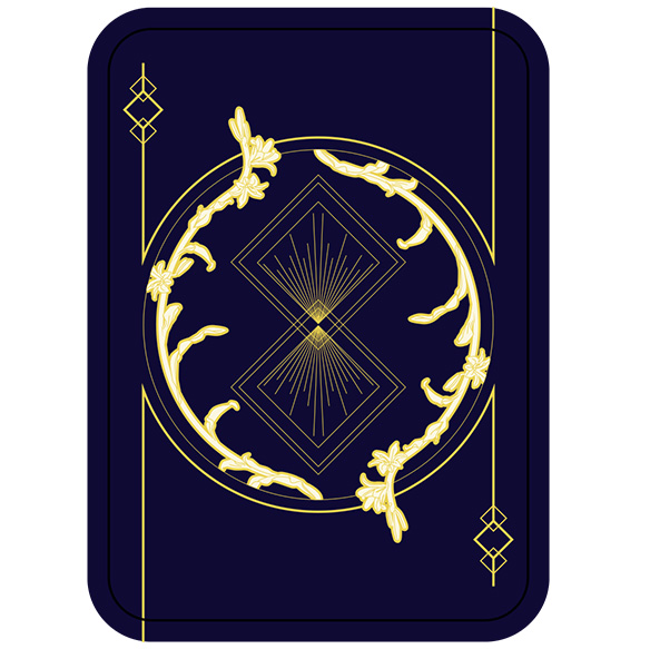 Great Gatsby playing cards